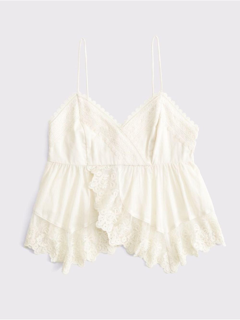 Abercrombie & Fitch Lace Cami Top - Picture 2 of 6